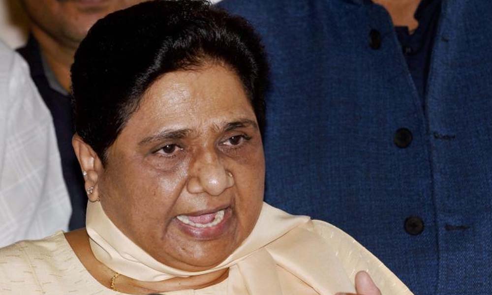 Mayawati's big statement - Modi government, curtailing its failure under the guise of Pulwama
